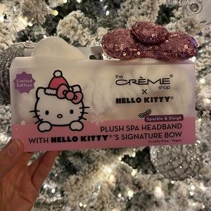 Hello Kitty Plush Headband- the Creme Shop